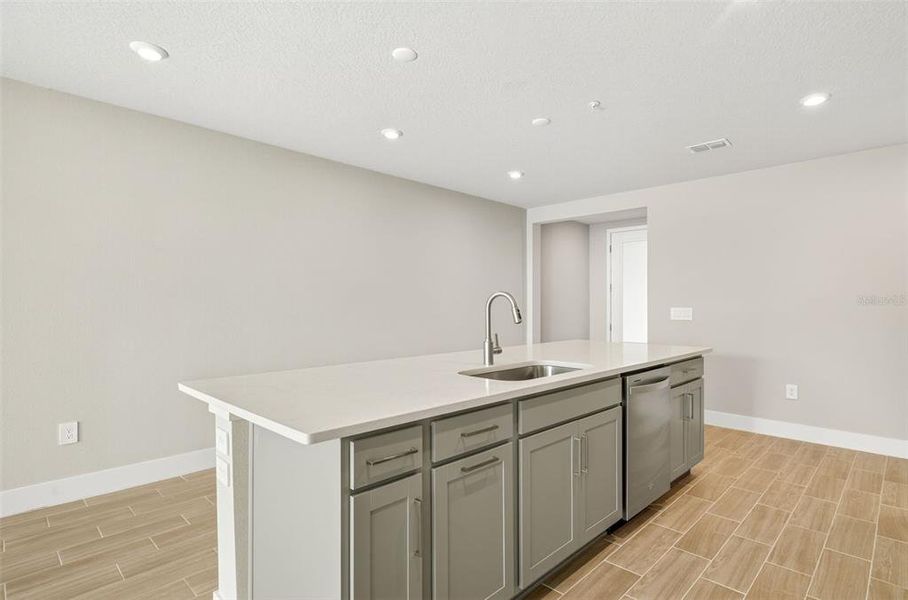 Furnished interior view inside a new home in Wellen Park, Venice (Image 10).
