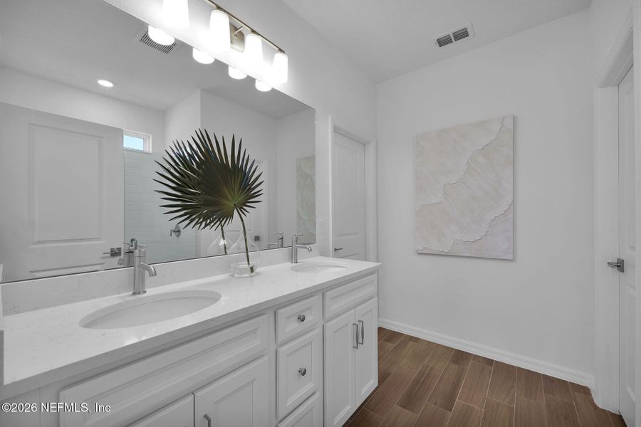 Furnished interior view inside a new home in , St. Johns (Image 14).