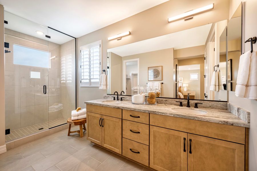 Furnished interior view inside a new home in Waterston Central, Gilbert (Image 10).
