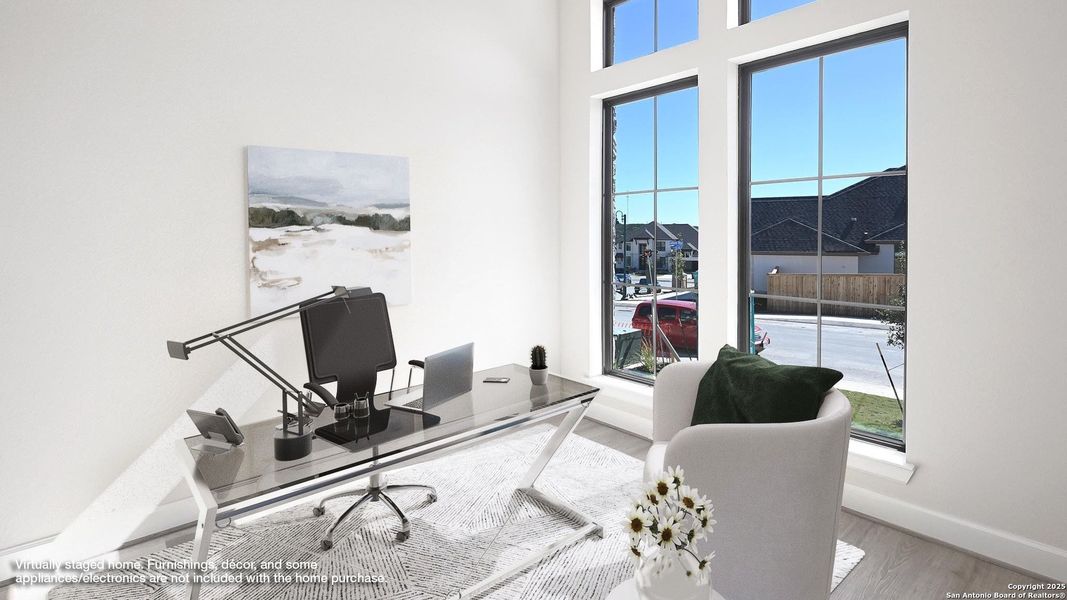 Furnished interior view inside a new home in Kinder Ranch 70', San Antonio (Image 12). Furnished interior view inside a new home in Kinder Ranch 70', San Antonio (Image 12).