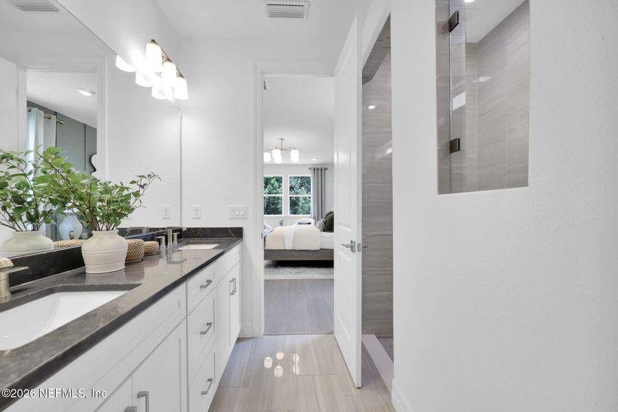 Furnished interior view inside a new home in Hyland Trail, Green Cove Springs (Image 13).