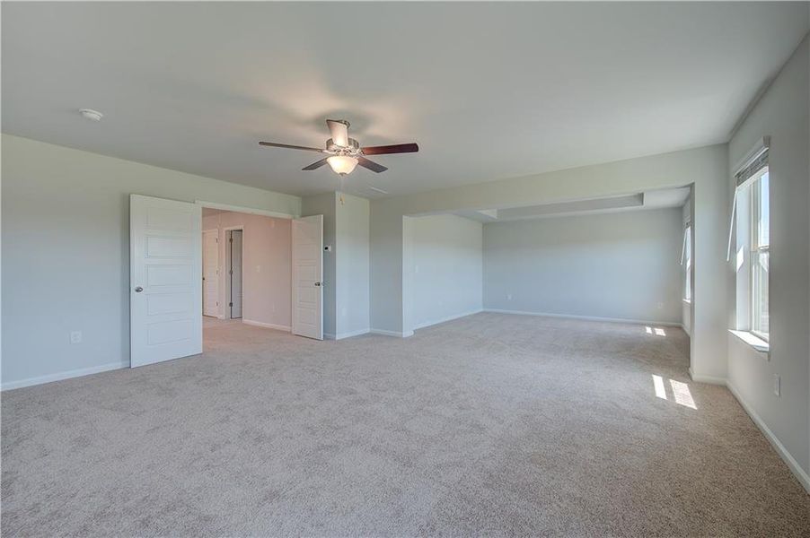Spacious, unfurnished interior of a new home in Grandview at Millers Mill, Stockbridge (Image 23). Spacious, unfurnished interior of a new home in Grandview at Millers Mill, Stockbridge (Image 23).