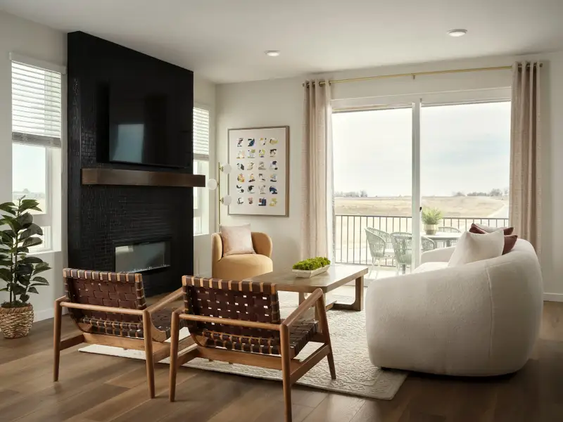 Furnished interior view inside a new home in Uplands, Westminster (Image 6).