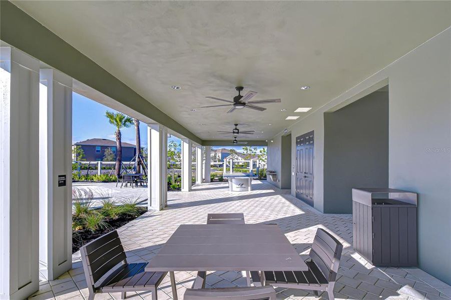 Exterior details and patio area of a home in , Zephyrhills (Image 37). Exterior details and patio area of a home in , Zephyrhills (Image 37).
