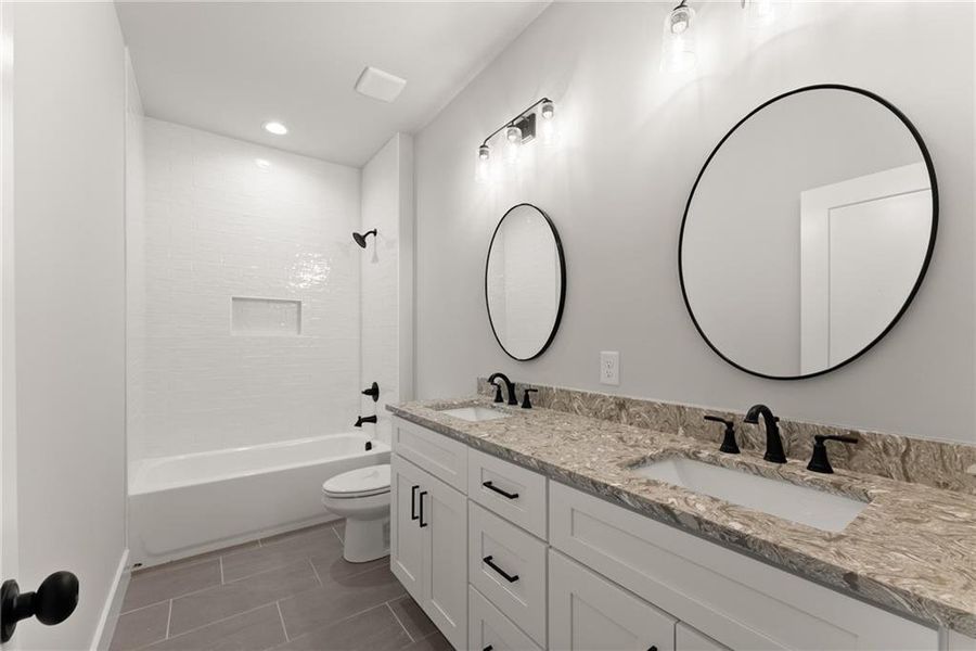 Furnished interior view inside a new home in , Dawsonville (Image 12). Furnished interior view inside a new home in , Dawsonville (Image 12).