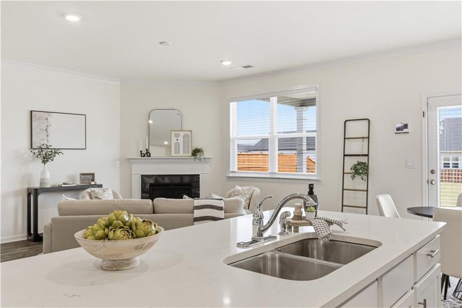 Furnished interior view inside a new home in Independence, Loganville (Image 37).