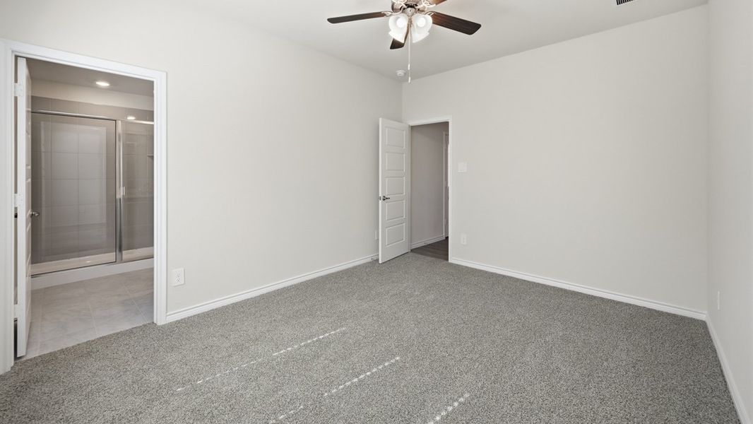 Representative unfurnished interior of a home built from the Bailey by D.R. Horton in Windchime, Celina (Image 12).