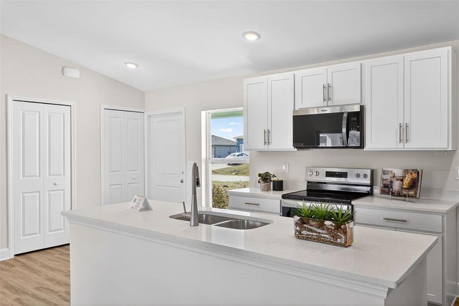 Furnished interior view inside a new home in , Port Charlotte (Image 25). Furnished interior view inside a new home in , Port Charlotte (Image 25).