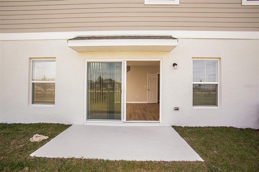 Exterior details and patio area of a home in Lawson Dunes, Haines City (Image 2). Exterior details and patio area of a home in Lawson Dunes, Haines City (Image 2).