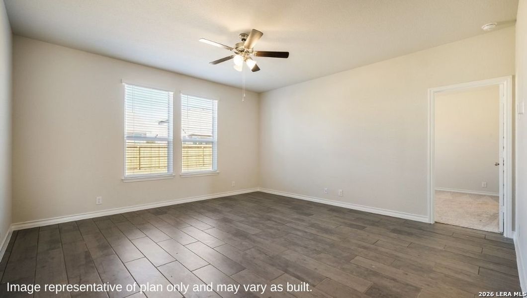 Spacious, unfurnished interior of a new home in Veranda, San Antonio (Image 15). Spacious, unfurnished interior of a new home in Veranda, San Antonio (Image 15).