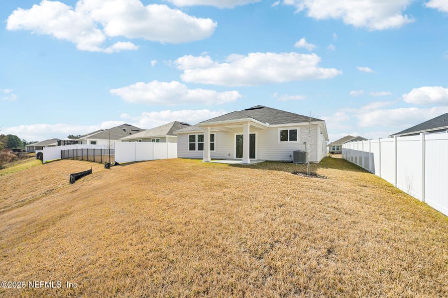 Exterior details and patio area of a home in , Jacksonville (Image 4). Exterior details and patio area of a home in , Jacksonville (Image 4).
