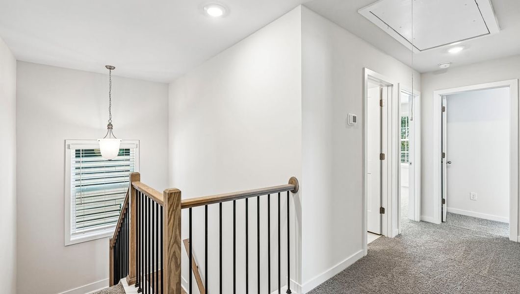 Spacious, unfurnished interior of a new home in Oak Grove Hill, Huntersville (Image 31).