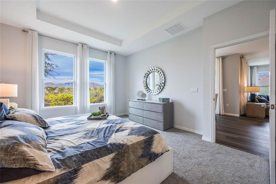 Furnished interior view inside a new home in Kindred, Kissimmee (Image 7).