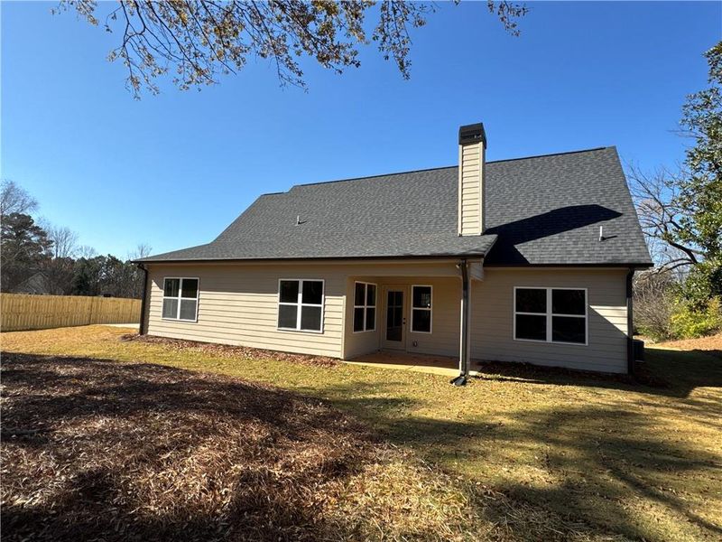 Exterior details and patio area of a home in , Ball Ground (Image 28).