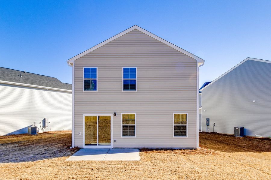 Exterior details and patio area of a home in Haynes Park, Columbia (Image 18).