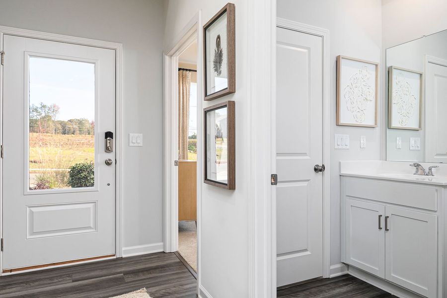 Furnished interior view inside a new home in Madison at Buice Lake, Acworth (Image 47).