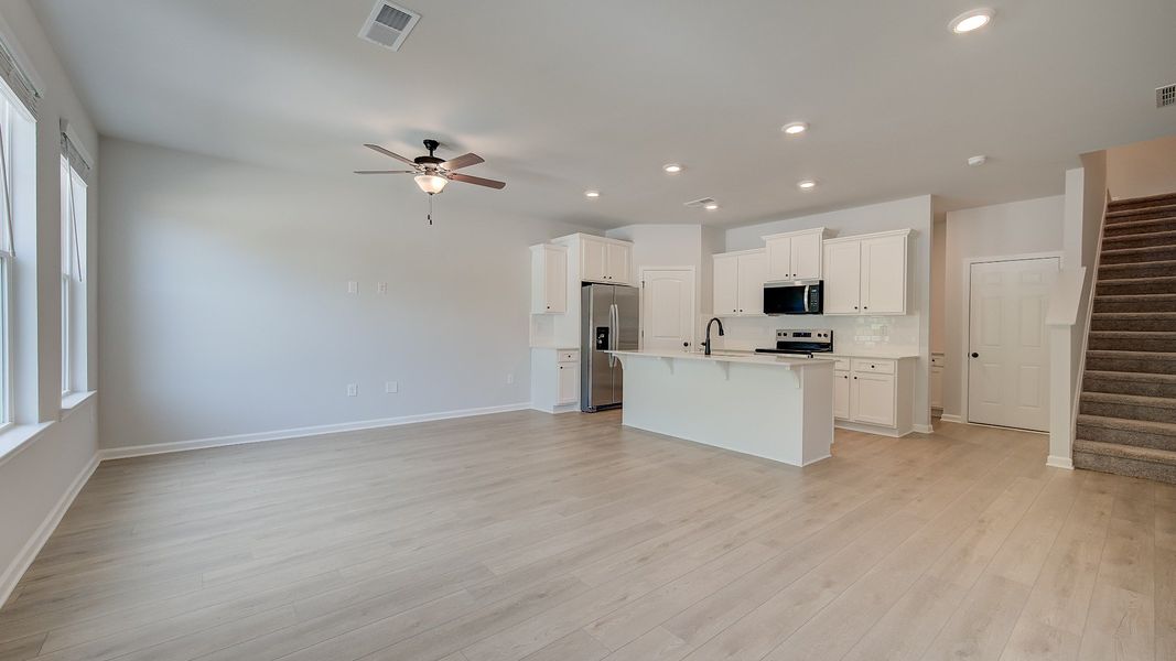 Furnished interior view inside a new home in Avery Landing, McDonough (Image 22).