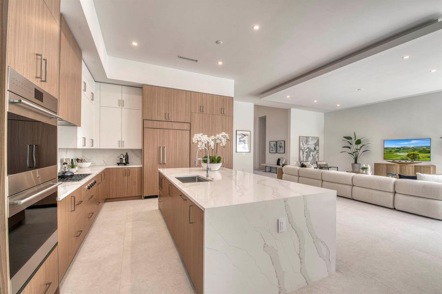 Furnished interior view inside a new home in Symphony at Jupiter, Jupiter (Image 18).