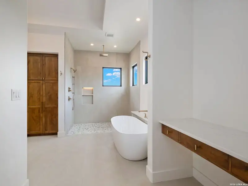 Furnished interior view inside a new home in , San Antonio (Image 28).