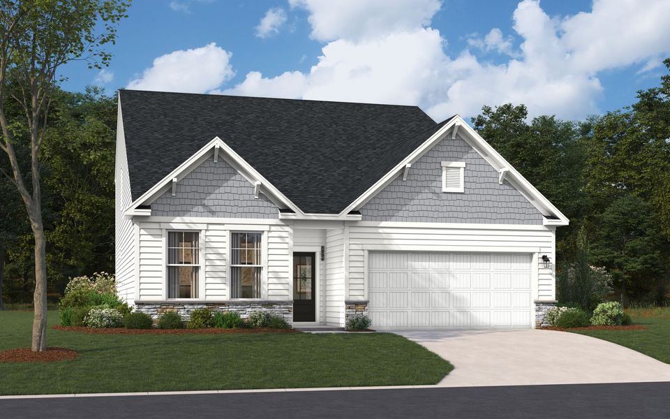 Representative exterior photo of a completed home built from the The Jefferson by Stanley Martin Homes in Green Tree Place, Anderson, SC (Image 32).
