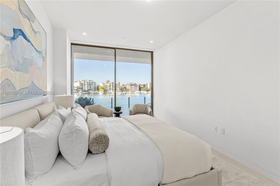 Furnished interior view inside a new home in , Miami (Image 8).
