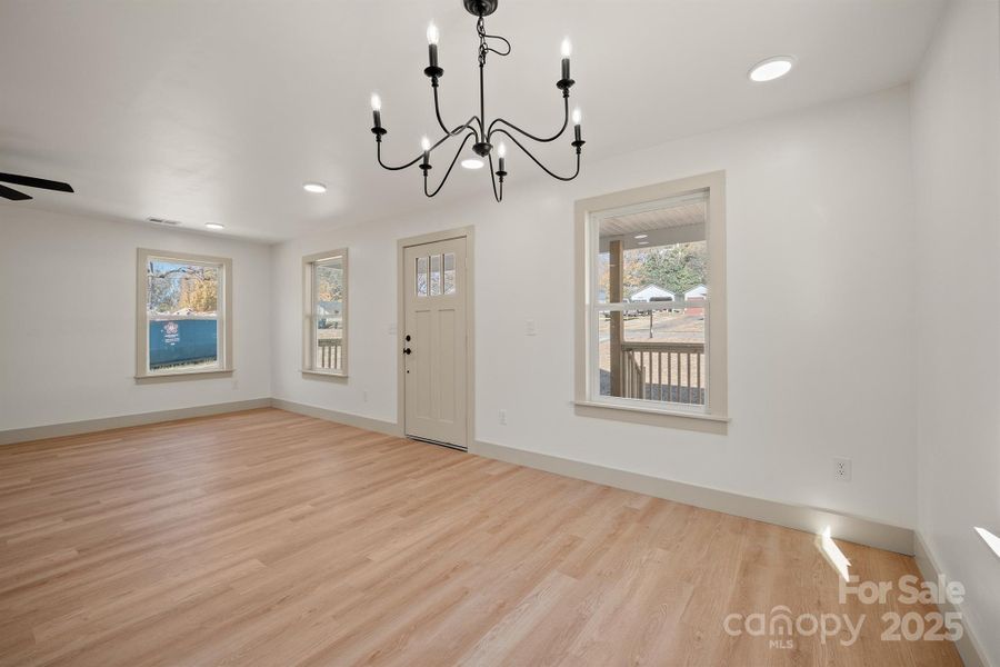 Spacious, unfurnished interior of a new home in , Newton (Image 21).