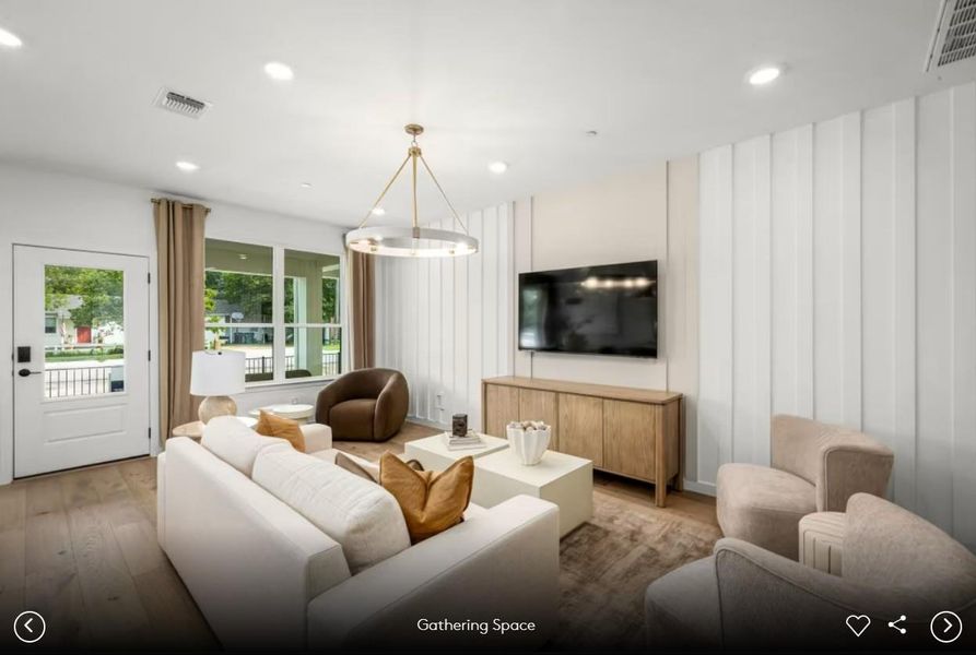 Interior photos- Photo of Pulte model home with same floor plan, not of actual home listed.