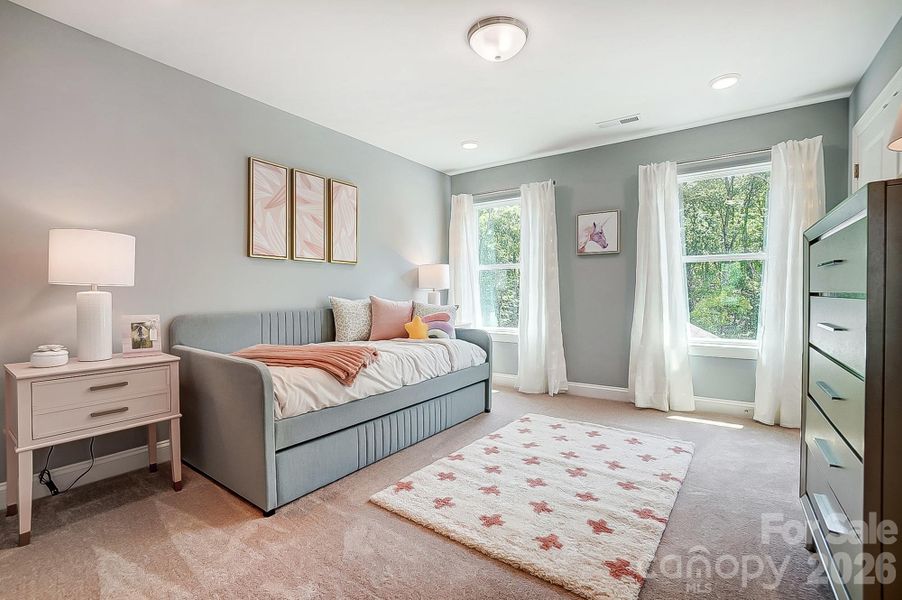 Furnished interior view inside a new home in Grier Meadows, Charlotte (Image 40).