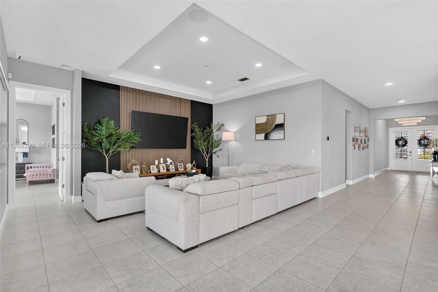 Furnished interior view inside a new home in , Port St. Lucie (Image 12).