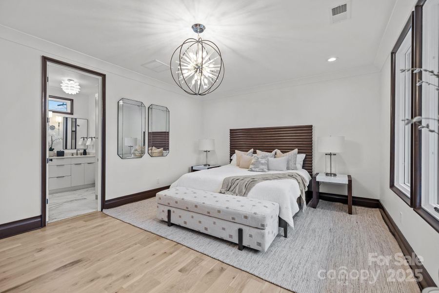 Furnished interior view inside a new home in , Charlotte (Image 14). Furnished interior view inside a new home in , Charlotte (Image 14).