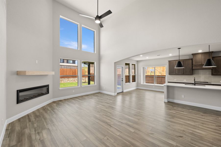 Spacious, unfurnished interior of a new home in Redden Farms, Midlothian (Image 16). Spacious, unfurnished interior of a new home in Redden Farms, Midlothian (Image 16).