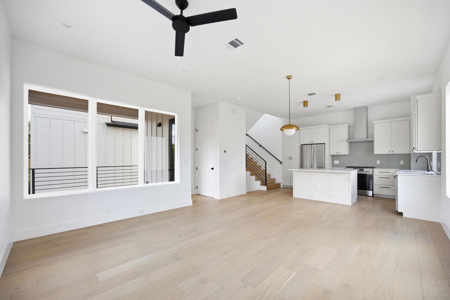 Spacious, unfurnished interior of a new home in , Austin (Image 15). Spacious, unfurnished interior of a new home in , Austin (Image 15).