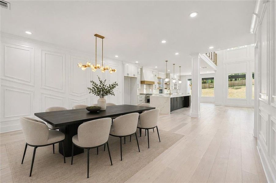 Furnished interior view inside a new home in , Grayson (Image 31).