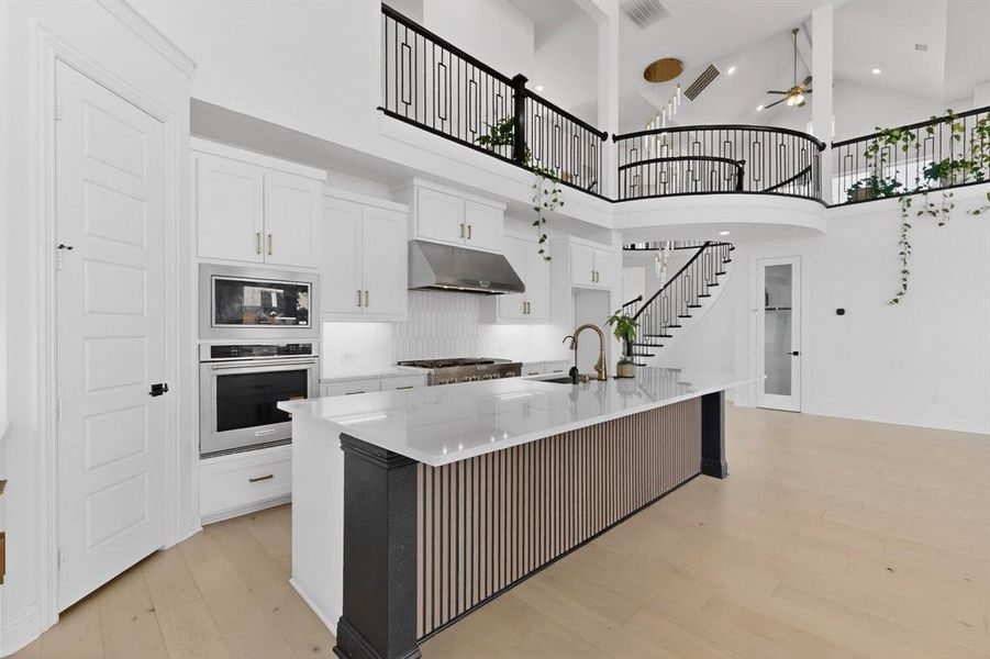 Furnished interior view inside a new home in , Prosper (Image 9).