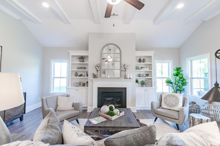 Representative furnished interior of a home built from the Helmsley by Bill Clark Homes in The Sanctuary at Sunset Beach, Sunset Beach (Image 41). Representative furnished interior of a home built from the Helmsley by Bill Clark Homes in The Sanctuary at Sunset Beach, Sunset Beach (Image 41).