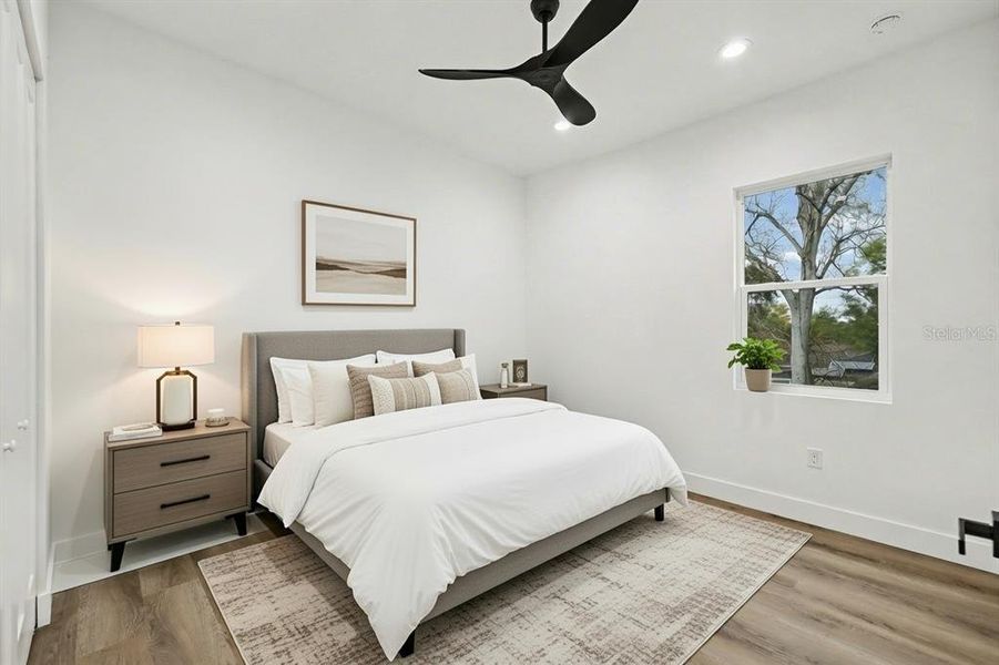 Furnished interior view inside a new home in , St. Petersburg (Image 45).