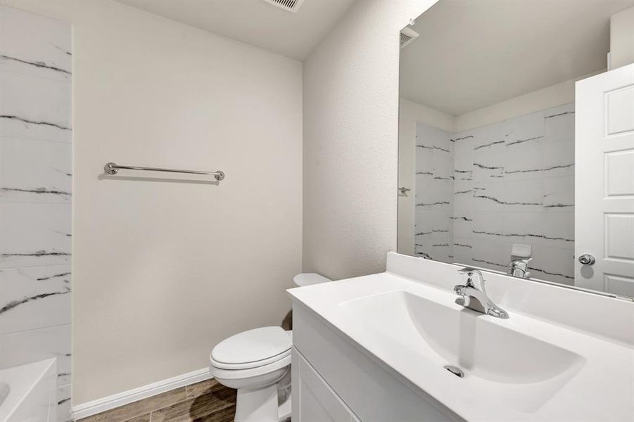 Furnished interior view inside a new home in Forest Park, Princeton (Image 13). Furnished interior view inside a new home in Forest Park, Princeton (Image 13).