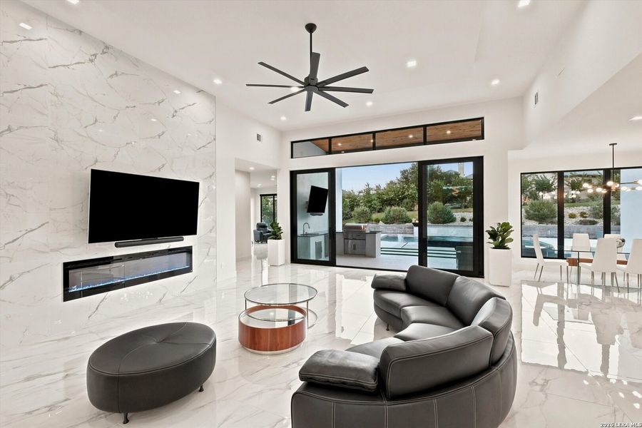 Furnished interior view inside a new home in , San Antonio (Image 16).