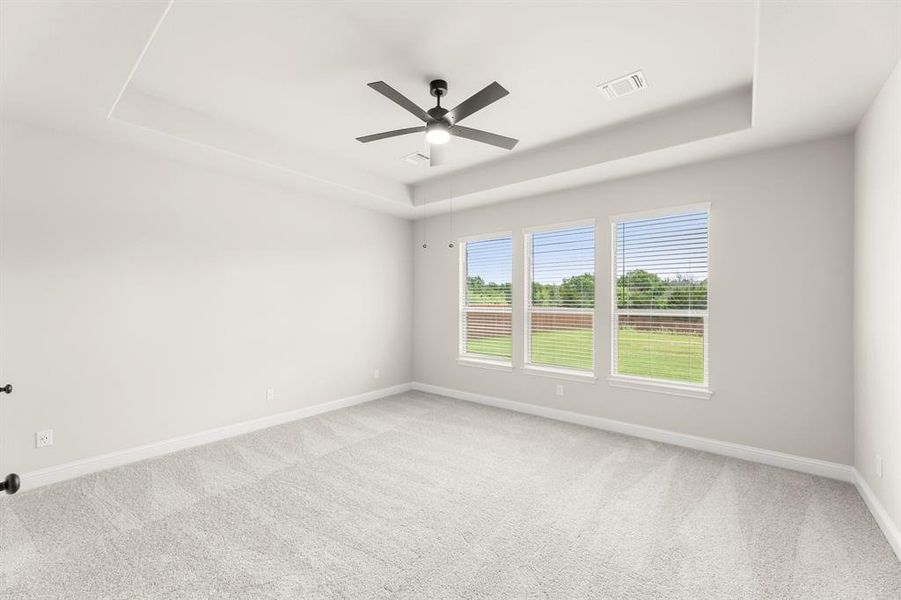 DFW-Lovers Landing-Concept 3218-915 Allegro Avenue-Primary bedroom1-Risewell Homes
