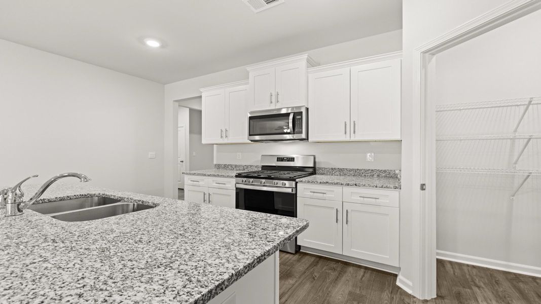 Furnished interior view inside a new home in Chukker Creek Landing, Aiken (Image 8).