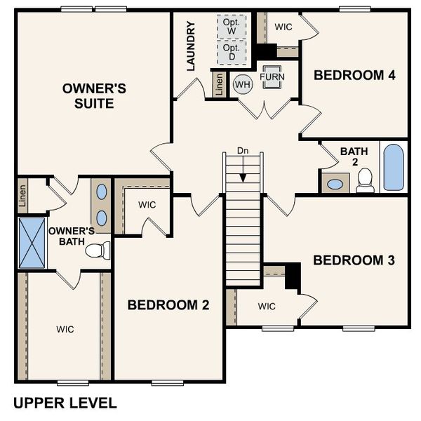 2D floor plan layout of this home in , Maricopa, AZ (Image 4).