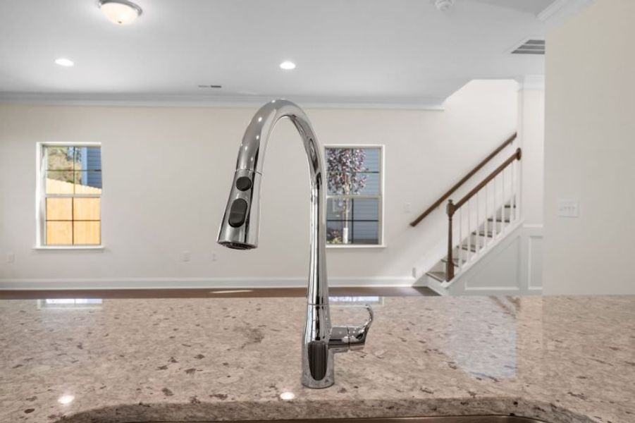 Close-up of interior finishes inside a home in Miller's Reserve, Winston-Salem (Image 18).
