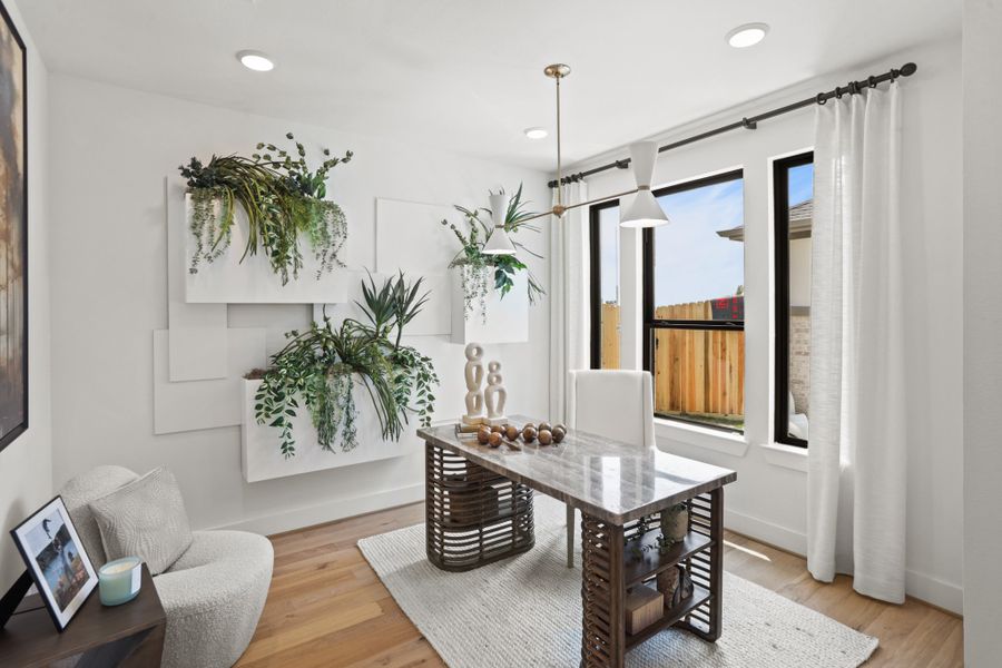 Furnished interior view inside a new home in Jubilee 45', 50', 70', Hockley (Image 8).