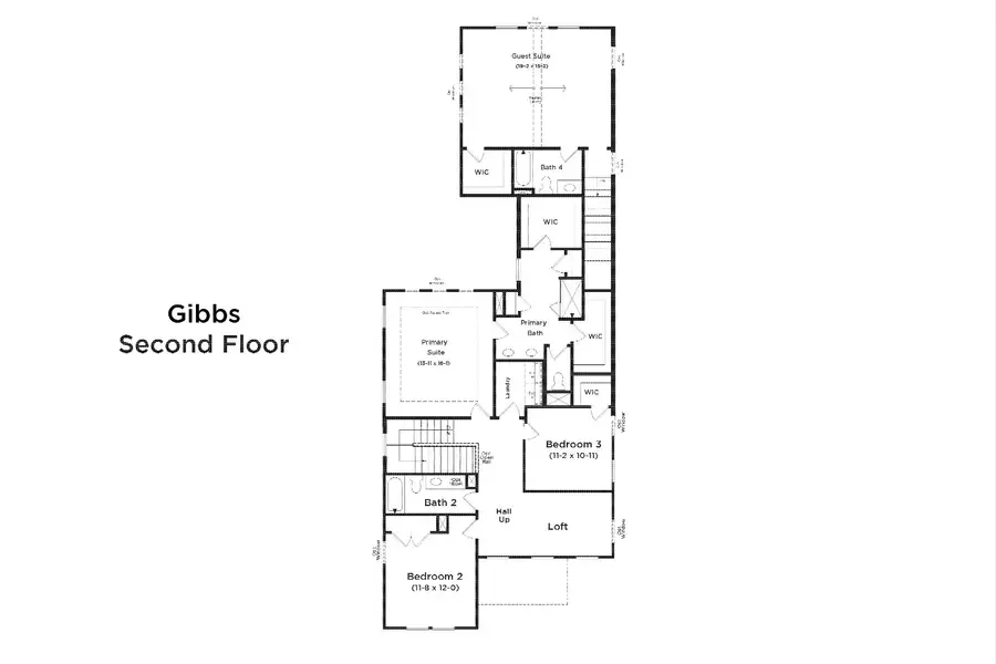 2D floor plan layout of this home in Riley Farms, Rockvale, TN (Image 3). 2D floor plan layout of this home in Riley Farms, Rockvale, TN (Image 3).