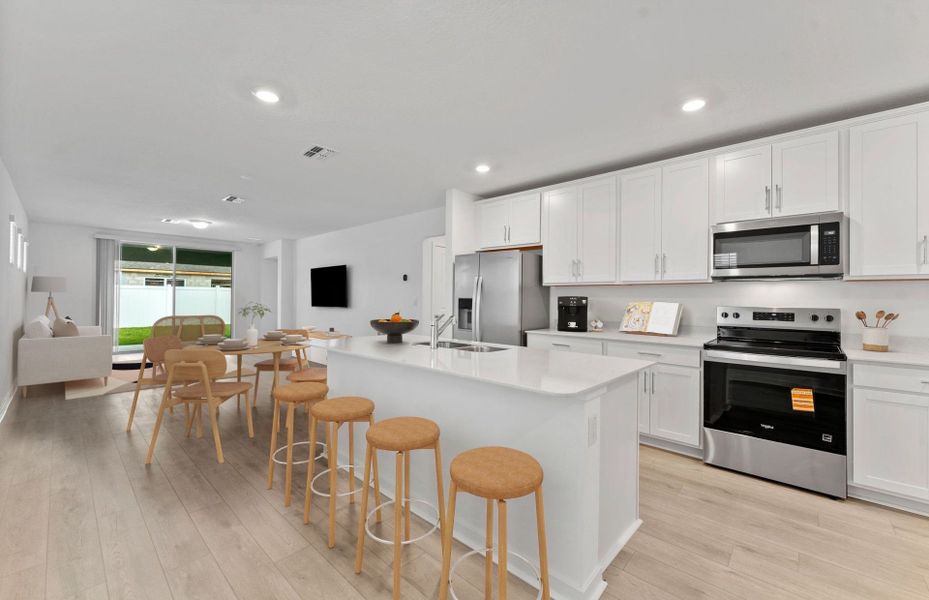 Furnished interior view inside a new home in Caldera, Spring Hill (Image 7).