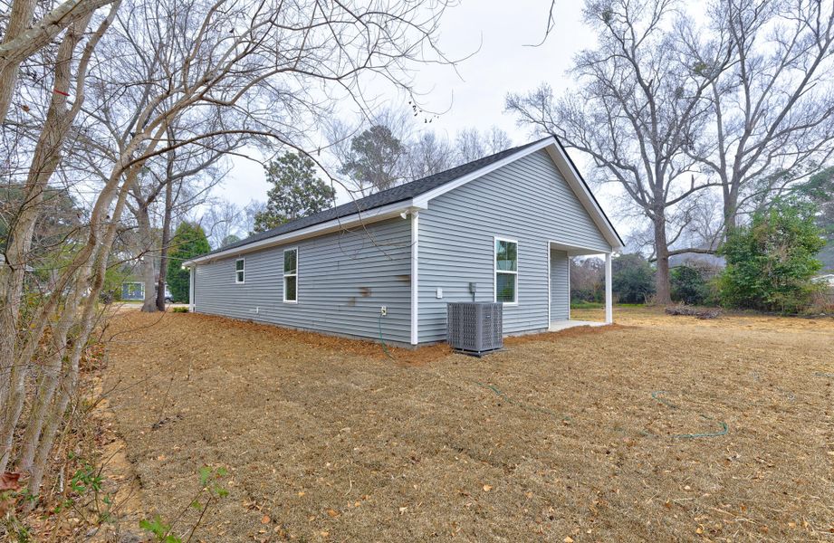 Exterior details and patio area of a home in , Summerville (Image 24).