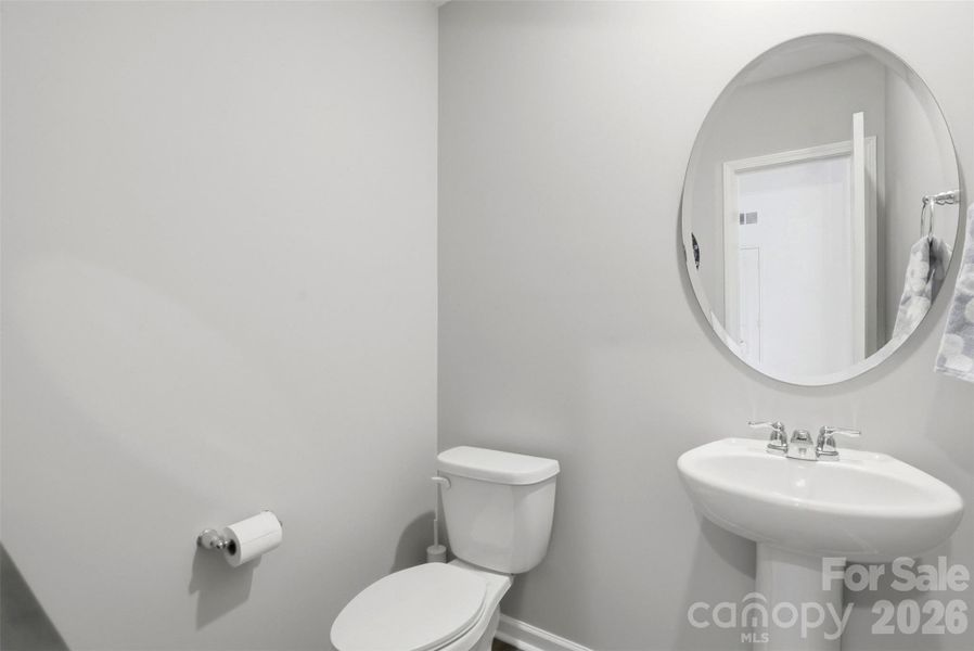 Furnished interior view inside a new home in Secrest Commons, Monroe (Image 9).