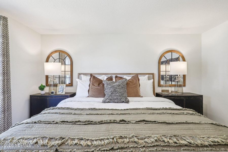 Furnished interior view inside a new home in , Jacksonville (Image 30).