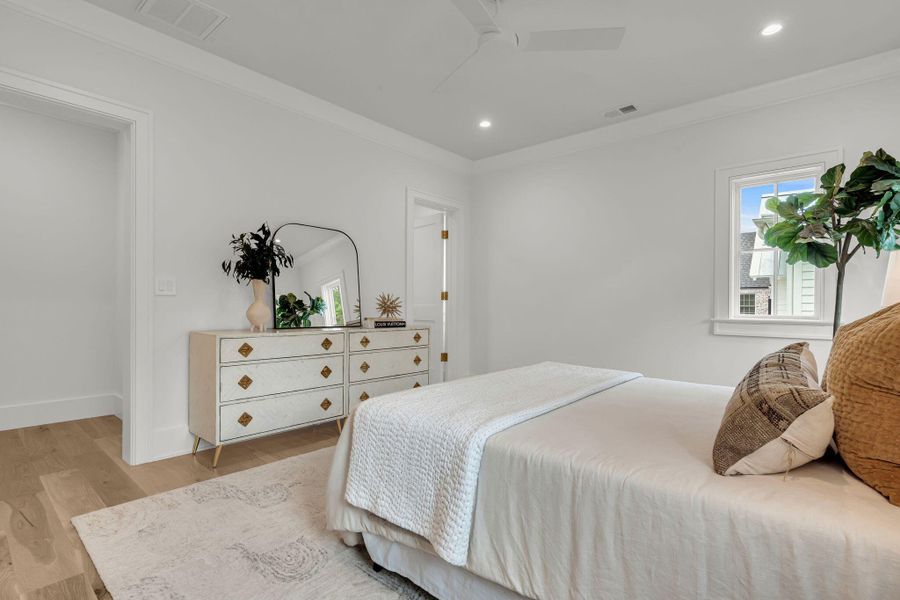 Furnished interior view inside a new home in , Mount Pleasant (Image 43).