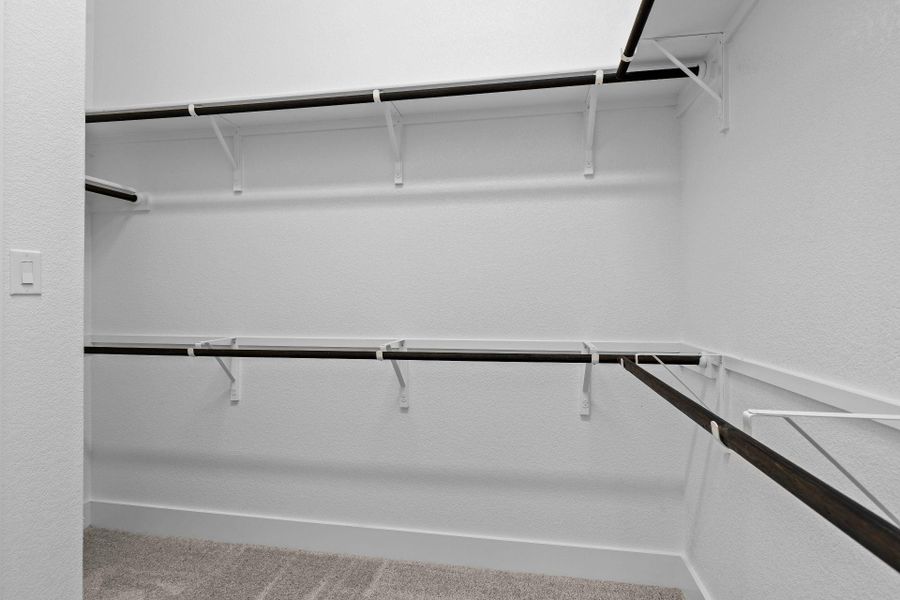 Walk-in closet in Primary Bedroom